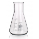 Flasks Erlenmeyer, wide neck 