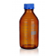 Reagent bottles with screw acc. to DIN- complete, marked SIMAX brown 