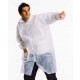 COAT PP WHITE W/PRESS-STUDS + POCKET XL 