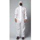 OVERALL W/ HOOD MONOTEX WHITE S. XXL 