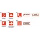 ALARM FIRE PLATE 