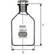 BOTTLE REAGENT 1L 107X200MM NARR0W NECK 