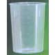 CONTAINER CONICAL 1L PP WH H130 Ø105 + S 