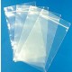 BAG SAMPLE SELF-SEAL LDPE 152X330MM 