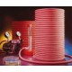 TUBE RUBBER 10X30MM FLEXIBLE RED 