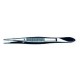 TWEEZER GUIDE PIN POINTED STRAIGHT 130MM 