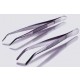 FORCEP BENT R/P 115MM INOX 