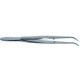 FORCEPS MICROSCOPIC130MM DELICATE CURVED 