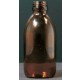 Threaded glass bottle amber PP 28 