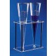 CONE 1L SAN WITH PP BOTTOM CAP IMHOFF 