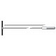 Handle with rod, w/o drill bit, 75 cm, Mole 