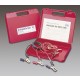 Anti-static set in case (3 copper cable w/ clamps) 