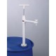 PTFE barrel pump w/hose 