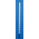THERMOMETER BLUE -10/0:250:1°C 300MM 