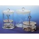 RACK,STAINING, STST,+GLASS JAR - FOR: 14 