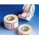 LABEL WITH RED BORDER 25 X 20 MM 