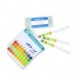 pH, box of 100 non-bleeding strips of pH 0-14 