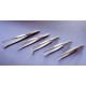 FORCEPS SHARP BENT 18/10 STEEL L-115MM 