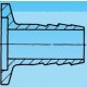 NOZZLE HOSE ALUMINIUM KF DN 25/ DN 15 