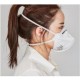 RESPIRATOR FFP2 WITHOUT VALVE, HEAD STRAPS 