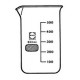 DURAN BEAKER, LOW FORM, 2L, GRADUATED 