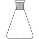 QUICKFIT CONICAL FLASK, 50ML, 14/23 SOCK ET 