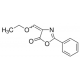 4-ETHOXYMETHYLEN-2-PHENYL-2-OXAZOLIN-5-O purified by recrystallization,