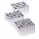 BLOCK FOR 20 X 10MM TUBES FOR TECHNE DRI 