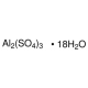 ALUMINIUM SULFATE-18-HYDRATE EXTRA PURE, puriss., meets analytical specification of Ph. Eur., BP, 100-110%, 51.0-59.0% Al2(SO4)3 basis,