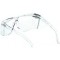 GLASSES SAFETY VISITEUR CLEAR PC