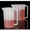 BEAKER,GRADUATED WITH HANDLE,PMP,1000ML