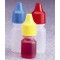 BOTTLE DROPPER 15ML LDPE NAT ASS.COLOUR