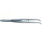 FORCEPS MICROSCOPIC130MM DELICATE CURVED