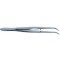 FORCEPS MICROSCOPIC130MM DELICATE CURVED