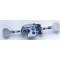 DOUBLE SOCKET WITH STABLE CLAMP SCREWS
