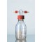DURAN® Gas washing bottle, screw-cap system with Drechsel-head with filter disc adjustable immersion, 500 ml,