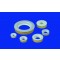 Silicone rubber seals, without washer, GL 45, dim. 26 x 42 x 5 mm ,