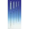 PIPETTE PISTON 25ML ±0.1ML AMBER GRAD.