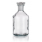 Bottles reagent, narrow mouth, ground-in flat stopper, standard shape - clear 50 ml - SJ 14/15