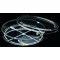 PETRIDISH STARDISH 90MM 2-SECT 4-V