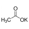 POTASSIUM ACETATE, PURISS., MEETS ANALYTICAL SPECIFICATION OF PH. EUR., BP, E261, 99-101%
